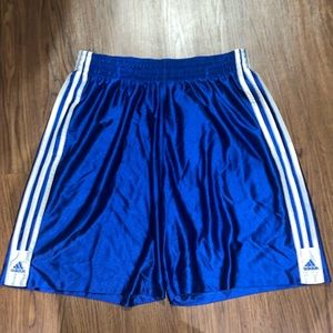 Royal Blue Addidas Shorts